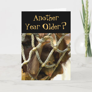 Ett annat år äldre födelsedagskort kort