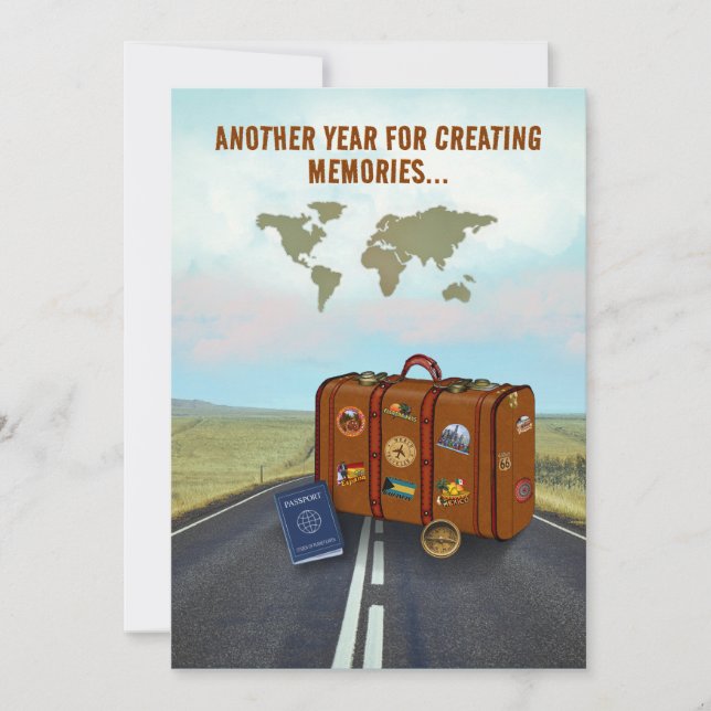 Ett annat år för att skapa minnen julkort (Framsida)