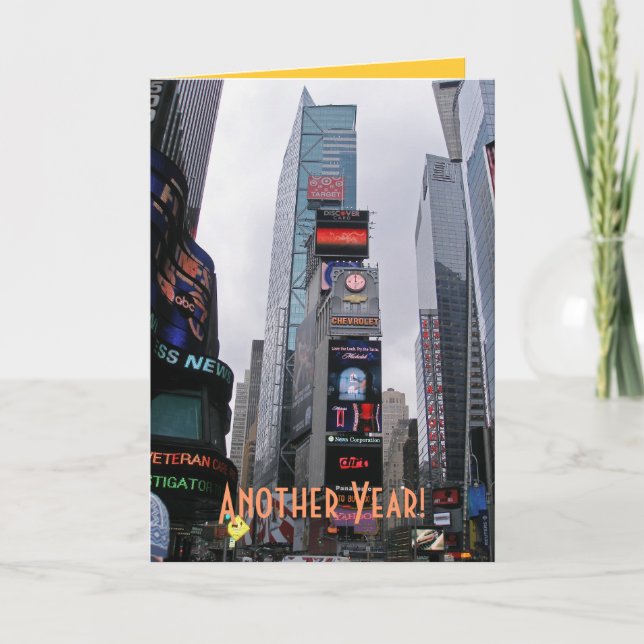 Ett annat år! kort (Framsida)