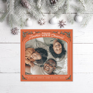 Ett annat COVID-kort för Holly Photo Helgdag Julkort