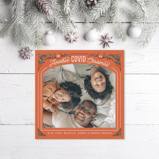 Ett annat COVID-kort för Holly Photo Helgdag Julkort (Skapare uppladdad)