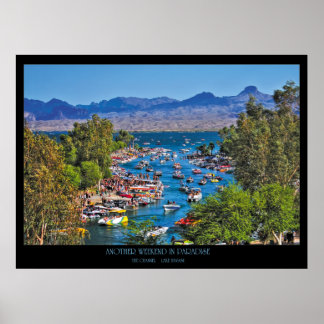 Ett annat Helg i Paradise Channel Wall Art Poster