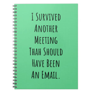 Ett annat möte anteckningsbok