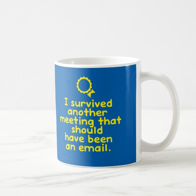 Ett annat möte som bör ha varit en e-post kaffemugg (Höger)