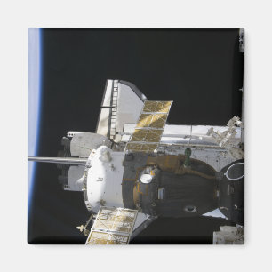 Ett anslutit Soyuz rymdskepp Magnet