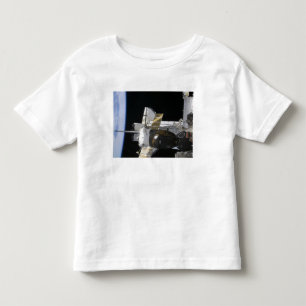 Ett anslutit Soyuz rymdskepp Tee