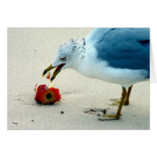 Ett äpple om dagen.. hälsningskort