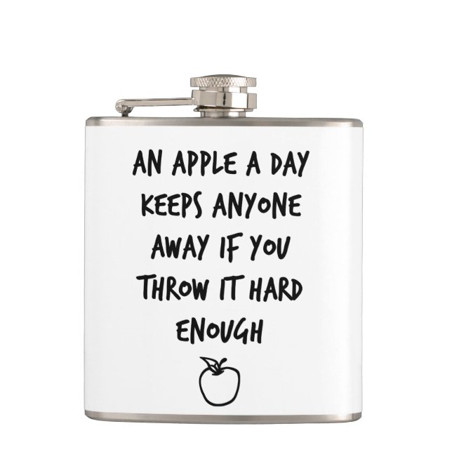 Ett äpple per dag fickplunta (Framsidan)