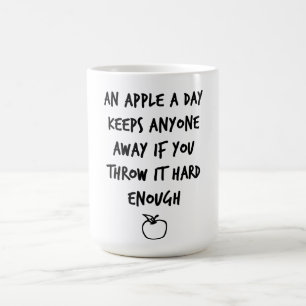 Ett äpple per dag kaffemugg