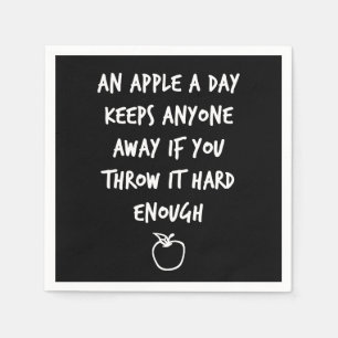 Ett äpple per dag pappersservett