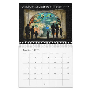 Ett Aquarium-besök i framtiden? Kalender