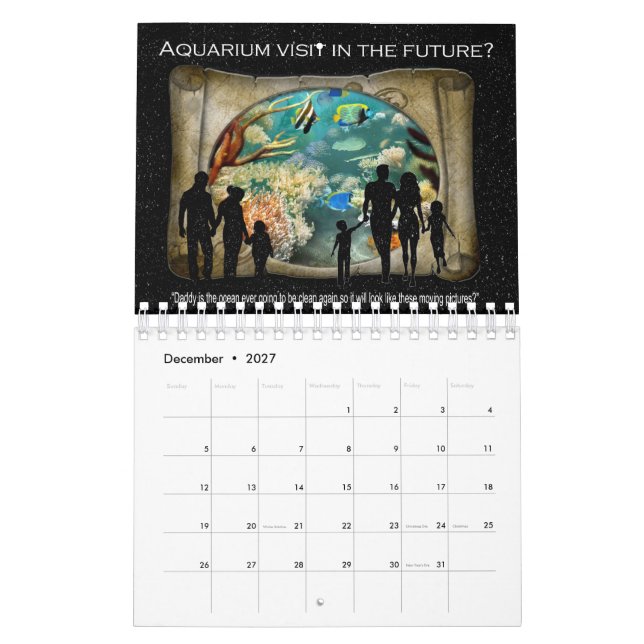 Ett Aquarium-besök i framtiden? Kalender (Dec 2027)