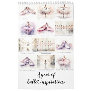 Ett år av balletinspiration kalender
