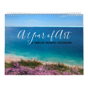 Ett år av konstkalender för originaldigital kons kalender