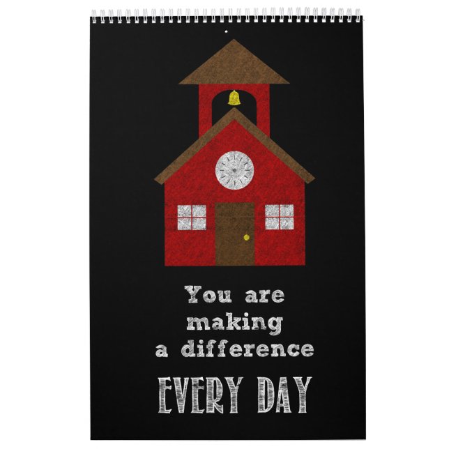 Ett år av lärarinspiration kalender (Omslag)