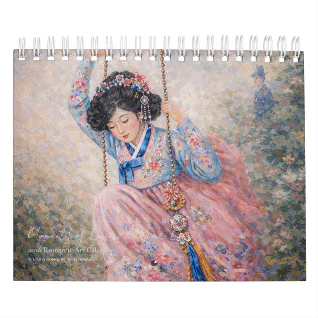Ett år av öm kärlek kalender (Omslag)