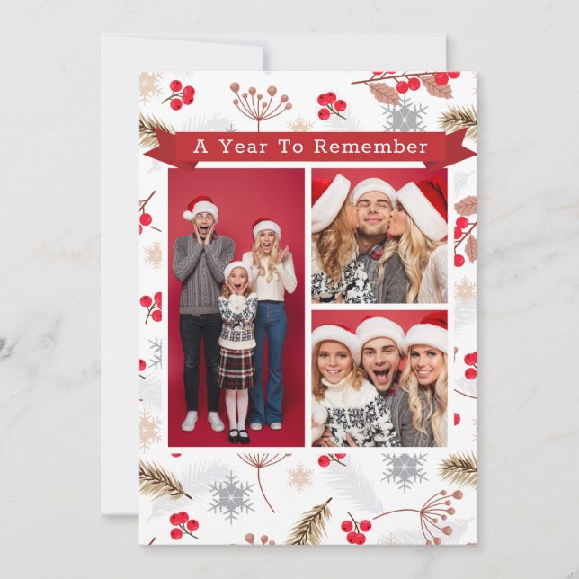 Ett år för att komma ihåg julfir Holly 3 Photo (Framsida)