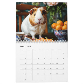 Ett år för djurkonst kalender