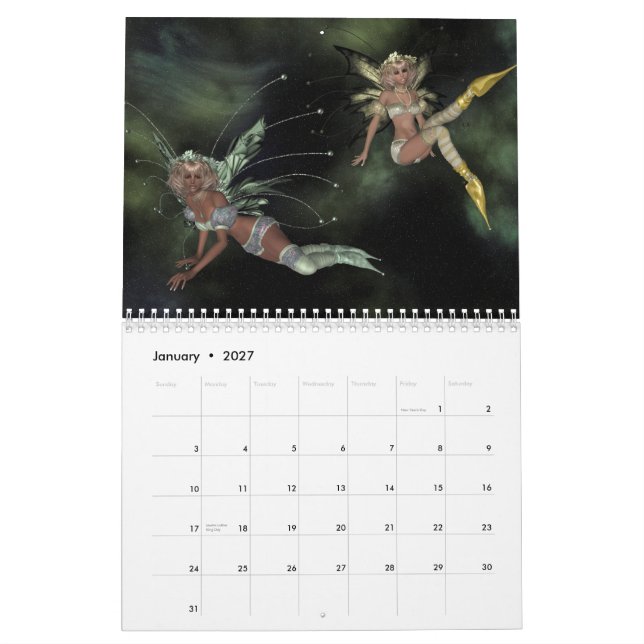 Ett år för Fanatsy Kalender (Jan 2027)