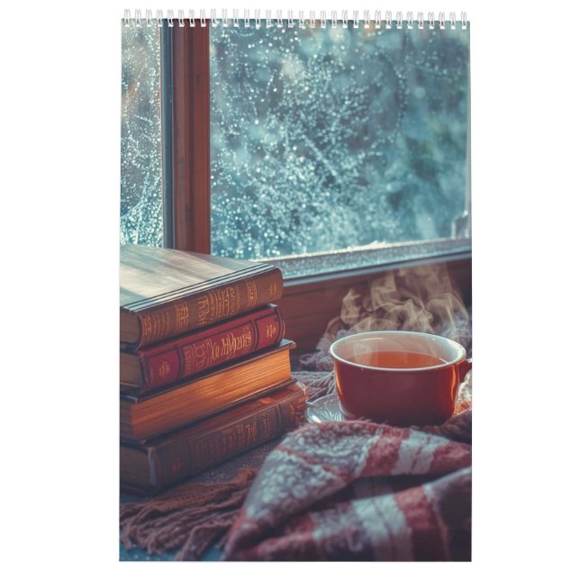 Ett år för ljus- och skönhetskalender kalender (Baksida)