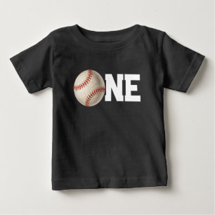Ett år gammal baskeboll första födelsedag t shirt