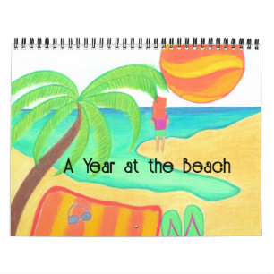 Ett år i Beach-kalendern Kalender