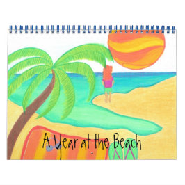Ett år i Beach-kalendern Kalender