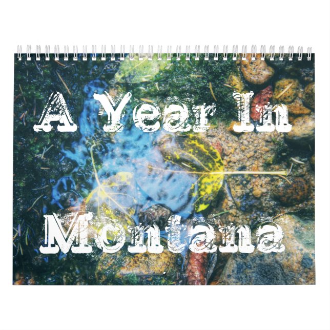 Ett år i den Montana kalendern Kalender (Omslag)