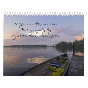 Ett år i Maine 2012 Kalender