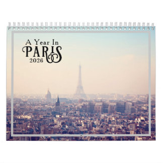 Ett år i Paris 2026 Kalender