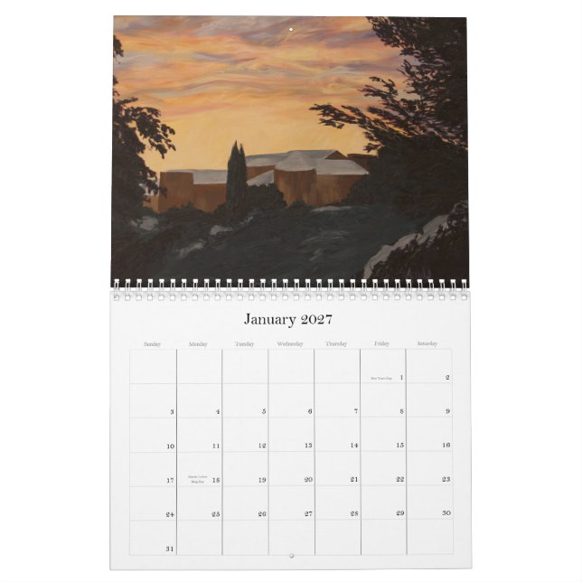 Ett år i Provence 2013 Kalender (Jan 2027)
