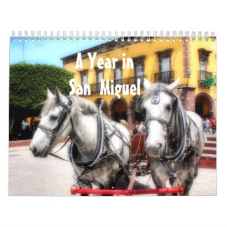 Ett år i San Miguel de Allende, Mexico, kalender