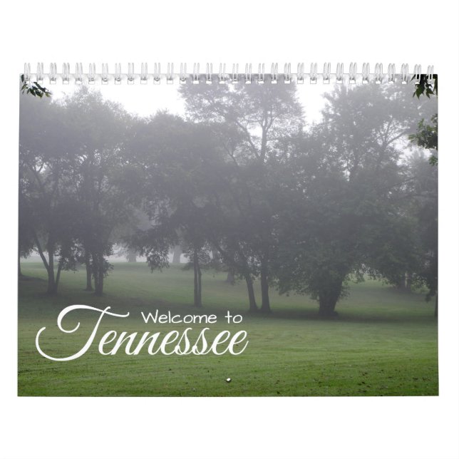 Ett år i Tennessee Kalender (Omslag)