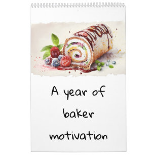 Ett år med bakerinspirationskalender kalender