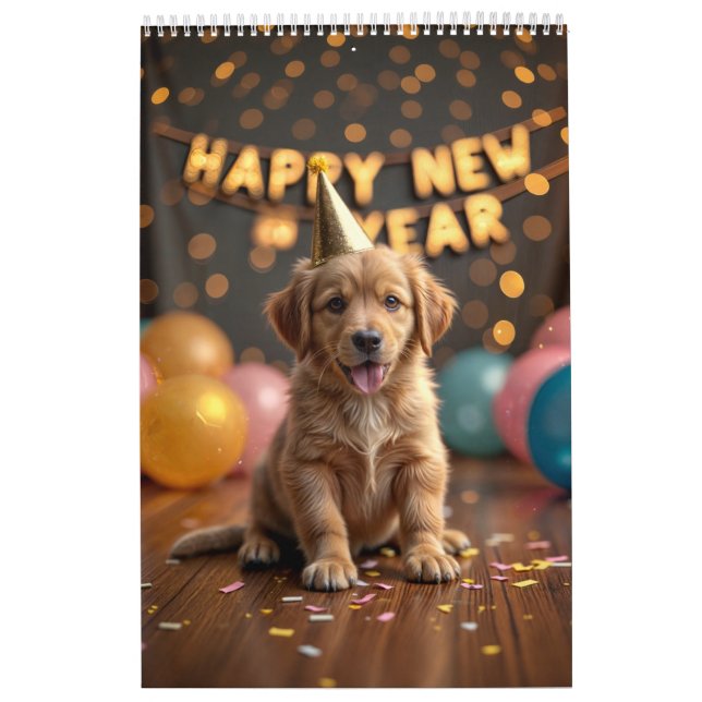Ett år med bedårande hundar kalender (Omslag)