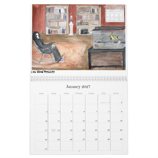 Ett år med död kalender (Jan 2027)