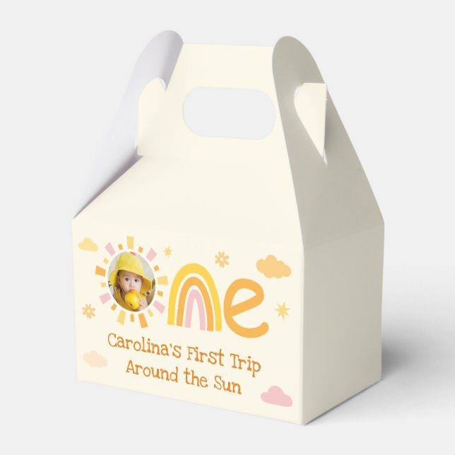 Ett år runt födelsetalet i Sol Presentaskar (Framsidan Sidan)