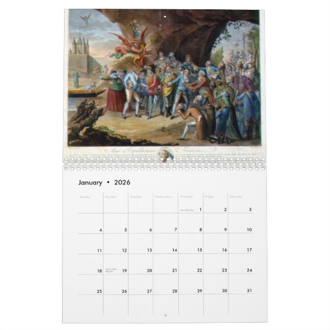Ett år till och med den franska revolutionen kalender (Jan 2026)