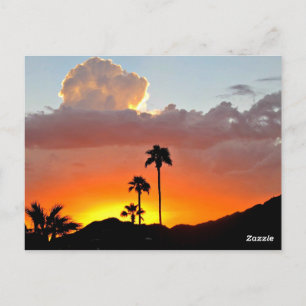 Ett Arizona Sunset-kort Vykort