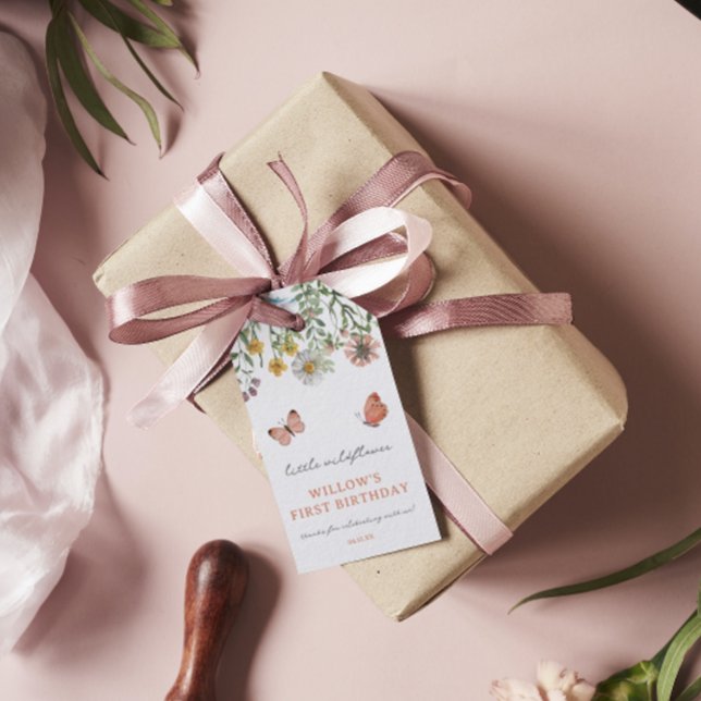 Ett års Blommigt - favoriter på Lilla Wildbloms fö Presentetikett (Skapare uppladdad)