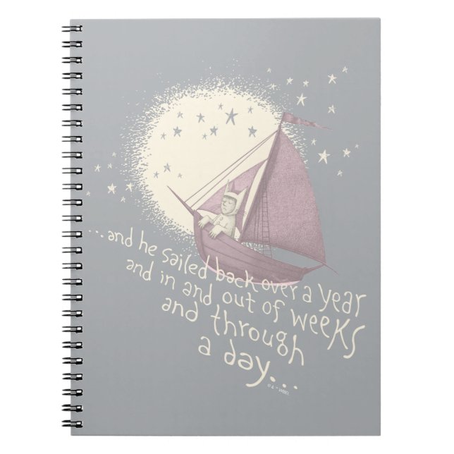 Ett årslångt äventyr med Max Anteckningsbok (Framsidan)