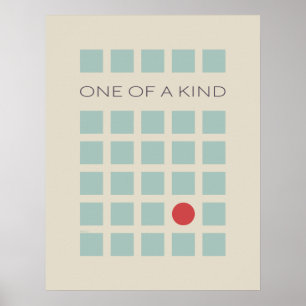 Ett av ett slag poster