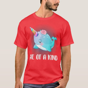Ett av ett slag t Narwhal Unicorn Narwhal Costume Shirt
