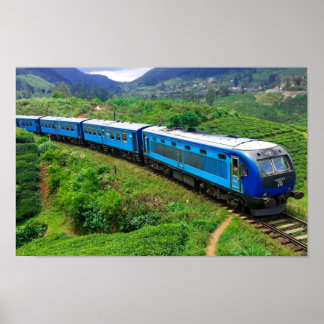Ett avsaltningståg poster