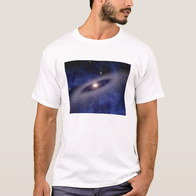 Ett avsides solsystem tee shirt (Framsida)