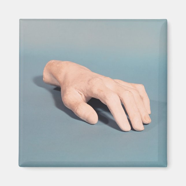 Ett avtryck av Frederic Chopins hand Magnet (Framsidan)