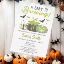 Ett Baby brinner Halloween-babyskor