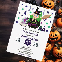 Ett Baby brinner Halloween-babyskor