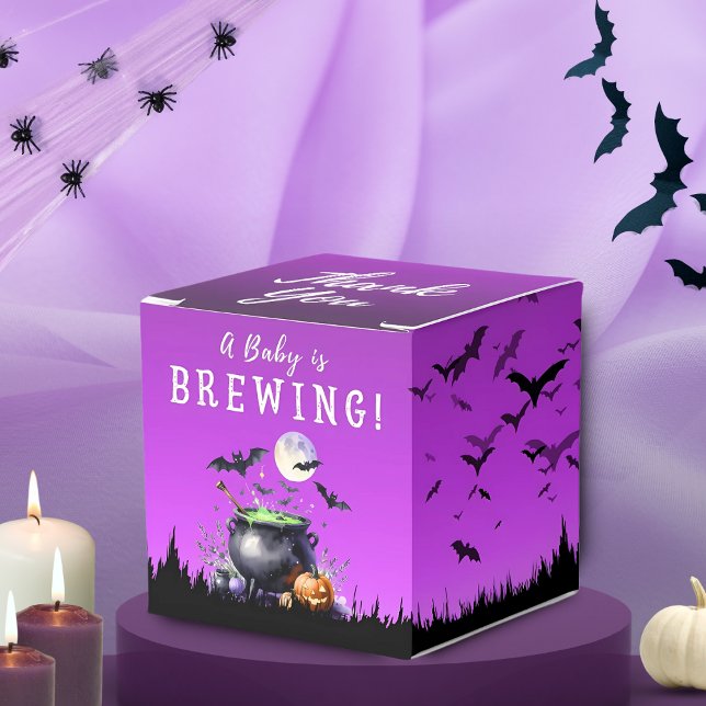 Ett Baby brinner Halloween-babyskor Presentaskar (Skapare uppladdad)
