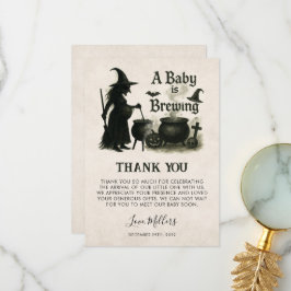 Ett Baby brinner Halloween-babyskor Tack Kort
